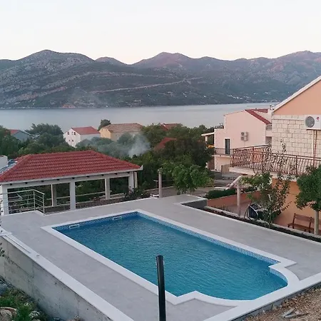 Seaside With A Swimming Pool Kneza - Korcula - 9269 Apartman *
