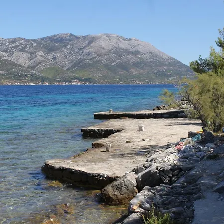 Seaside With A Swimming Pool Kneza - Korcula - 9269 *